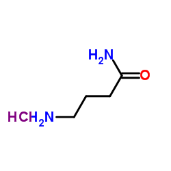 4-Aminobutanamide hydrochloride (1:1) Structure