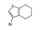 3-溴-4,5,6,7-四氢苯并[b]噻吩结构式