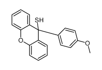 9-(4-methoxyphenyl)xanthene-9-thiol Structure