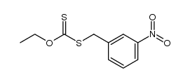 S-3-硝基苄基碳二硫代O-乙基结构式