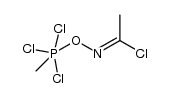 O-(methylchloroformoimino)trichloromethylphosphorane Structure