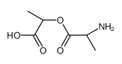 D-Alanine, (1R)-1-carboxyethyl ester (9CI)结构式