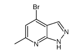 4-Bromo-6-methyl-1H-pyrazolo[3,4-b]pyridine Structure
