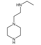 1-Piperazineethanamine,N-ethyl-(9CI) Structure