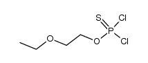thiophosphorodichloridic acid O-(2-ethoxy-ethyl) ester结构式