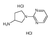 1-(Pyrimidin-2-Yl)Pyrrolidin-3-Amine Dihydrochloride Structure