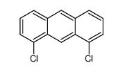 1,8-dichloroanthracene Structure