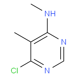 6-Chloro-N,5-dimethylpyrimidin-4-amine structure