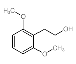 Benzeneethanol,2,6-dimethoxy- structure