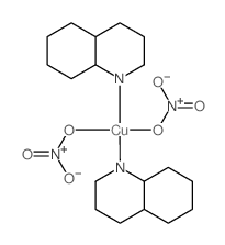 copper,3,4,4a,5,6,7,8,8a-octahydro-2H-quinolin-1-ide,nitric acid结构式