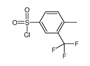 4-METHYL-3-(TRIFLUOROMETHYL)BENZENE-1-SULFONYL CHLORIDE picture