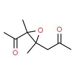 2-Propanone, 1-(3-acetyl-2,3-dimethyloxiranyl)- (9CI)结构式