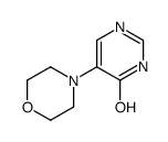 5-morpholin-4-yl-1H-pyrimidin-6-one结构式