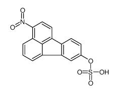3-nitrofluoranthene-8-sulfate Structure