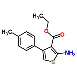 2-氨基-4-(对甲苯基)噻吩-3-羧酸乙酯图片