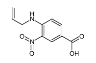 3-nitro-4-(prop-2-enylamino)benzoic acid结构式