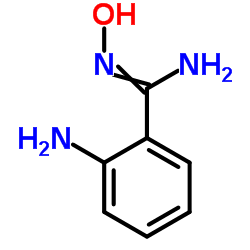 2-Amino-N'-hydroxybenzenecarboximidamide Structure