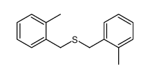 1-methyl-2-[(2-methylphenyl)methylsulfanylmethyl]benzene Structure