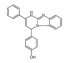 4-(2-Phenyl-1,4-dihydropyrimido(1,2-a)benzimidazol-4-yl)phenol picture