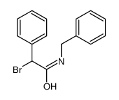 N-benzyl-2-bromo-2-phenylacetamide Structure