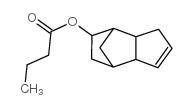 3a,4,5,6,7,7a-hexahydro-4,7-methano-1H-inden-6-yl butyrate structure