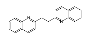 1,2-Bis(quinolin-2-yl)ethane Structure