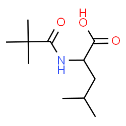 Pivaloylleucine Structure