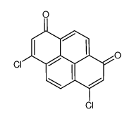 3,6-dichloropyrene-1,8-dione Structure