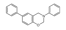 3,6-diphenyl-2,4-dihydro-1,3-benzoxazine结构式