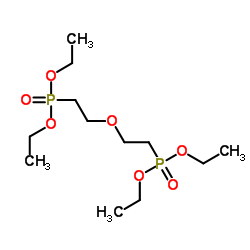 Tetraethyl (oxydi-2,1-ethanediyl)bis(phosphonate)结构式