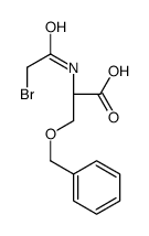 (2S)-2-[(2-bromoacetyl)amino]-3-phenylmethoxypropanoic acid Structure