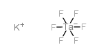 POTASSIUM HEXAFLUOROTANTALATE Structure