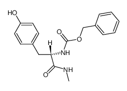 Z-Tyr-NHMe Structure