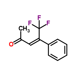 (Z)-5,5,5-trifluoro-4-phenylpent-3-en-2-one图片