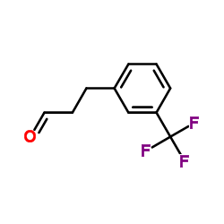 3-(Trifluoromethyl)benzenepropanal structure