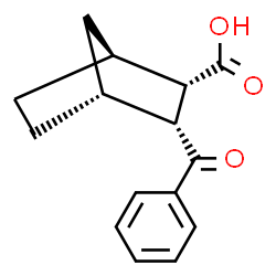 二内-3-苯甲酰二环[2.2.1]庚烷-2-羧酸结构式