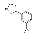 3-(3-Trifluoromethylphenyl)pyrrolidine structure