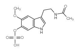 6-(SULFONYLOXY)MELATONIN结构式