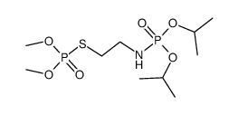 Phosphorothioic acid S-[2-(diisopropoxyphosphinylamino)ethyl]O,O-dimethyl ester Structure