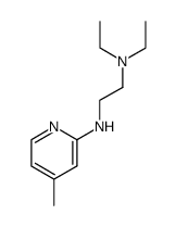 N-[2-(Diethylamino)ethyl]-4-methyl-2-pyridinamine结构式