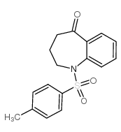 1-(Toluene-4-sulfonyl)-1,2,3,4-tetrahydrobenzo[b]azepin-5-one Structure
