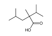 2,4-dimethyl-2-isopropylpentanoic acid结构式