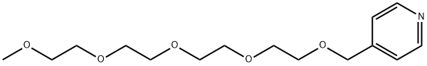 4-(2,5,8,11,14-pentaoxapentadecyl)pyridine图片