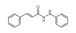 N-phenyl-N'-cinnamoylhydrazine结构式