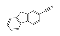 9H-芴-2-甲腈结构式