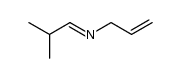 N-(2-methylpropylidene)-2-propenyl-1-amine Structure