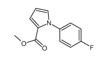 methyl 1-(4-fluorophenyl)pyrrole-2-carboxylate Structure