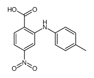 2-(4-methylanilino)-4-nitrobenzoic acid结构式