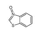 Benzothiazole, 3-oxide (8CI,9CI) structure