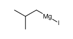 i-butylmagnesium iodide Structure